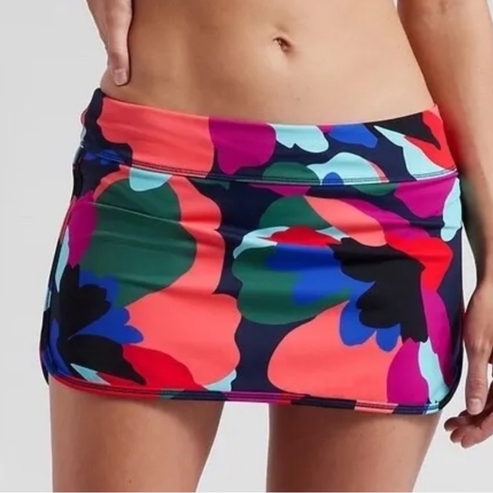 Colorful Floral Skirt